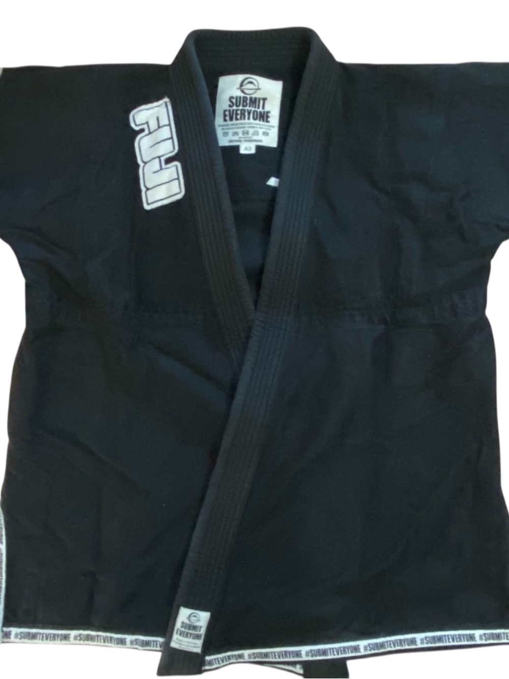 Fuji Bjj Submit Everyone Black Brazilian Jiu-Jitsu Gi